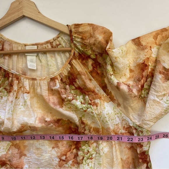 H&M || Airy Hydrangea Floral Mini Dress Medium - Picture 7 of 10